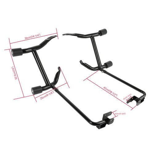 Saddlebag Guards Crash Bar For Harley Touring Street Road Glide FLTRX 2009-2025 - Bild 3 von 15
