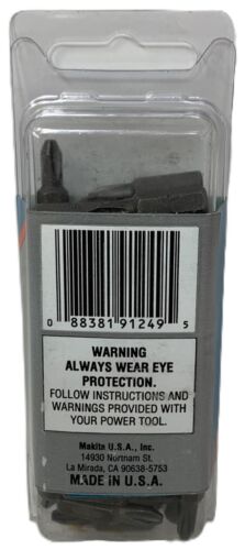 Makita No.2 Phillips Insert Bit (784211-B) - Reduced Nose Diameter, Drywall 50CT - Picture 2 of 2