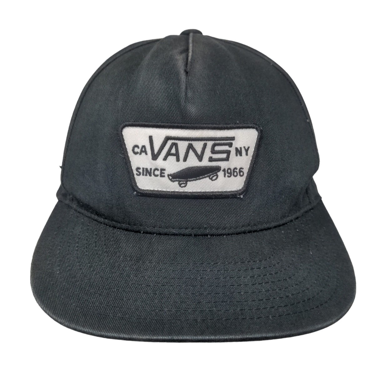 SPBS　キャバン VANS CA/NY Since 1966 Snapback Hat Black OSFA Adjustable