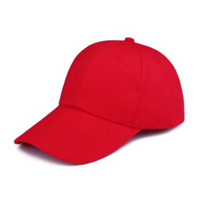 Plain Trucker Hat Mesh Back Snapback Baseball Cap Solid Visor Cap Adjustable