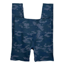 SPANX Gray Camo Leggings Women's M EUC Inseam 25.75