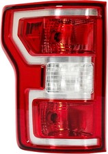 Rear Left Tail Light W/Bulbs Compatible with 2018-2020 Ford F-150 Replacement fo