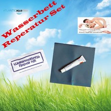 Wasserbett Flickset Reperatur Set Soforthilfe Loch undicht flicken Kleber NEU