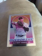 2021 Panini Chronicles Overdrive Gleyber Torres #6 New York Yankees