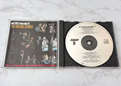 The Rolling Stones Got Live If You Want It CD TARGET ERA! JAPAN Abkco 74932 RARE