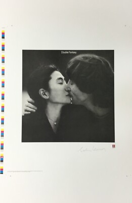 John Lennon & Yoko Double Fantasy Fascimile Signed by John Lennon