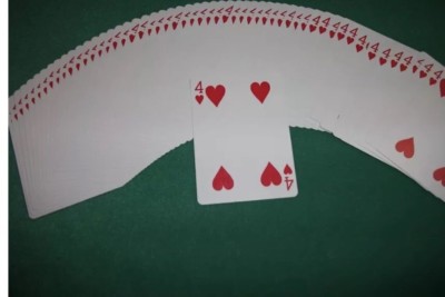 BICYCLE FORCING DECK. ONE WAY FORCE. GAFF DECK. ALL THE SAME CARDS. MAGIC TRICKS