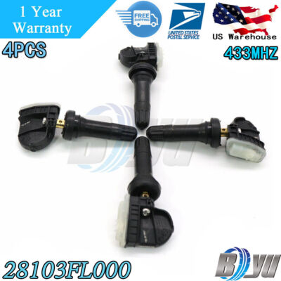 #ad For Subaru TPMS Tire Pressure Sensor 28103FL00E Impreza Ascent Crosstrek 4PCS US $30.98