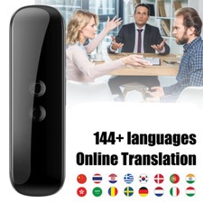 Portable 144 Languages Smart Instant Translator Two-Way Real Time Voice Device