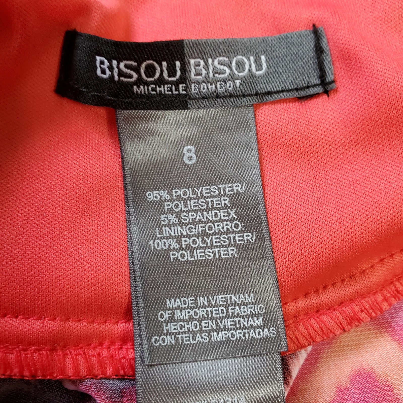 Bisou Bisou Zig Zag Lined Pullover Multi-Color Br… - image 7