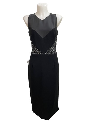 theia black and gold dress Winona Column Gown main image 0