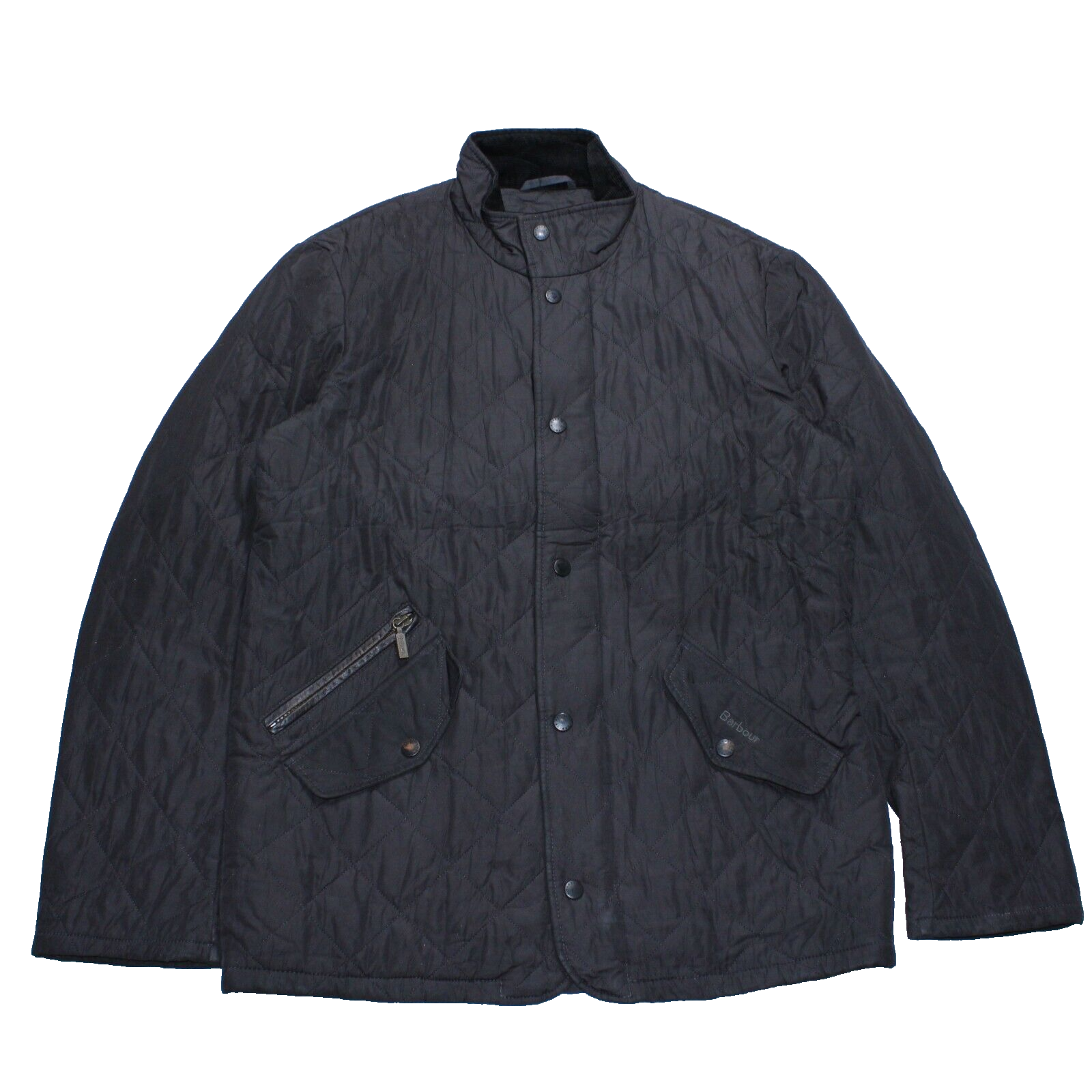 Barbour Jacket Mens Small Brown Chelsea Sportsquilt Insulated Walking Country