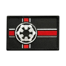 Imperial Galactic Alliance Flag Patch (Iron on Sew on -3.0 x 2.0 -GF1)