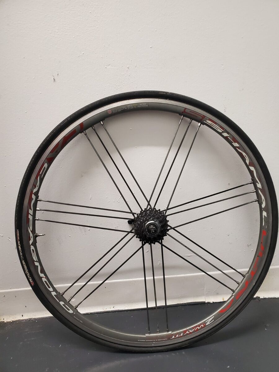 Campagnolo Shamal Ultra 2 Way Titanium Gray Wheelset 10/11 Campagnolo Shamal Ultra 2 Way Titanium Gray Wheelset 10/11