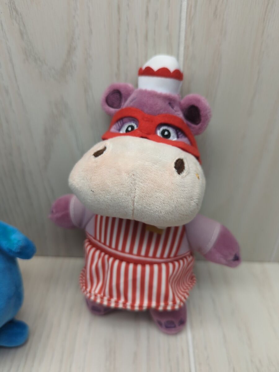 Disney Store Doc McStuffins Hallie Hippo Stuffy blue dragon small plush lot 2 Disney Store Doc McStuffins Hallie Hippo Stuffy blue dragon small plush lot 2
