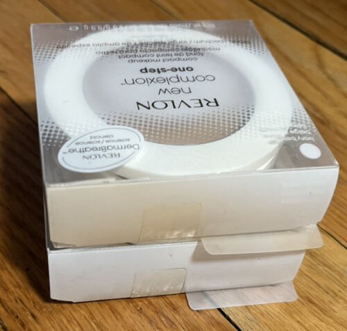 Lot of 2- Ivory Beige Revlon New Complexion One Step Oil Free Compact Makeup - Picture 4 of 6