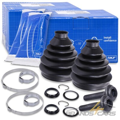 SKF 2x ACHSMANSCHETTE ANTRIEBSWELLE RADSEITIG FÜR AUDI A3 TT VW GOLF 5 6 PASSAT