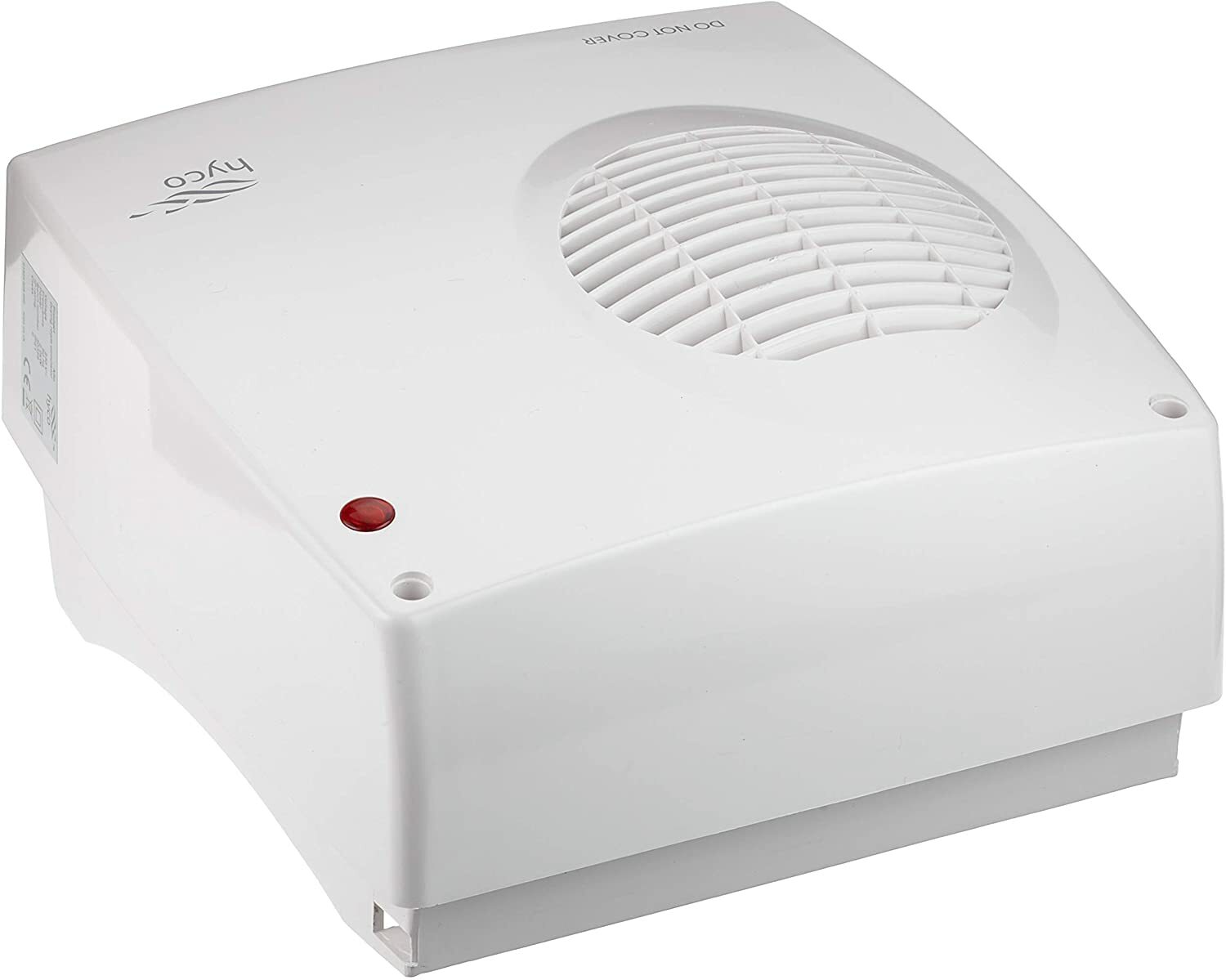 Hyco Alto 2kW 2000W Fan Heater Bathroom Downflow Heater Wall Mounted