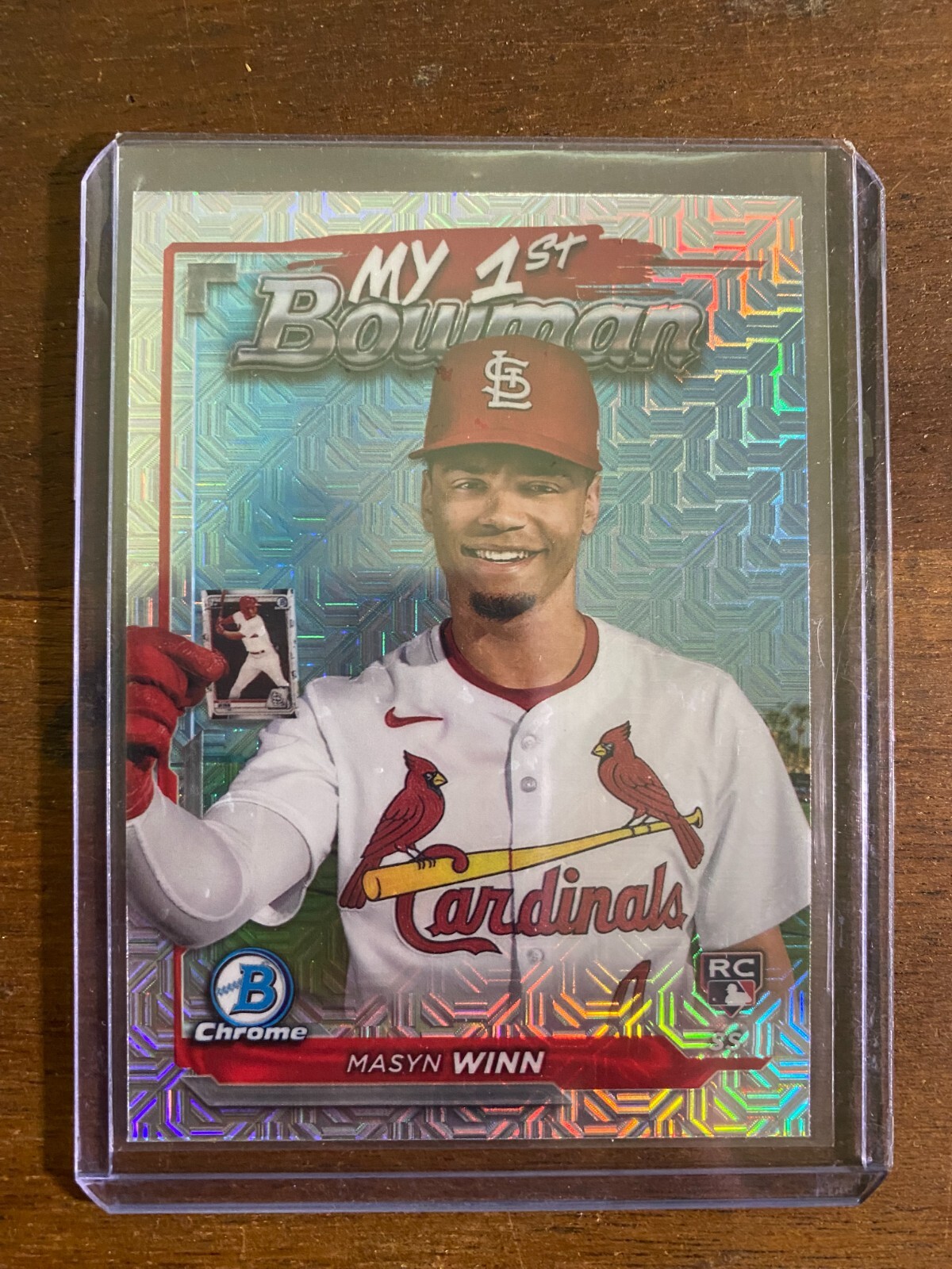 2024 Bowman Chrome Masyn Winn My 1st Bowman Mojo Refractor St. Louis Cardinals