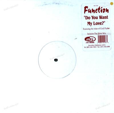 Function - Do You Want My Love ? Maxi (VG/VG) .