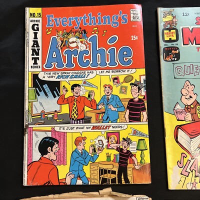 LOT OF 6 VINTAGE 60's 70's & 80's COMIC BOOKS SEE PHOTOS Lot W | eBay
