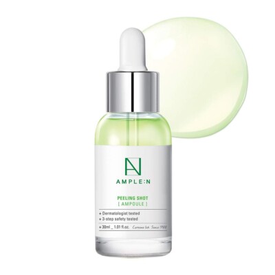 AMPLE:N Peeling Shot Ampoule 30ml, Coreana, Korean Cosmetics, Kbeauty, sample