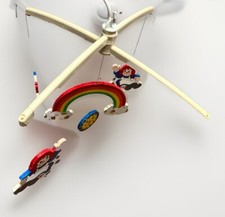 Raggedy Ann Andy Musical Mobile Crib The Bobbs Merrill Co Vintage 1978 - WORKS 