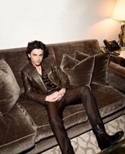 Mens Brown Genuine Lambskin Leather Slim Fit Blazer Stylish celeb leather Coat