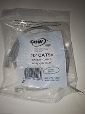 CDW 10ft Cat5e Patch Cable RJ45M/M Gray - 630140