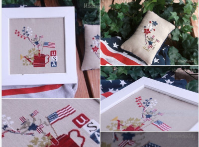 MADAME CHANTILLY - Freedom - Cross Stitch PATTERN