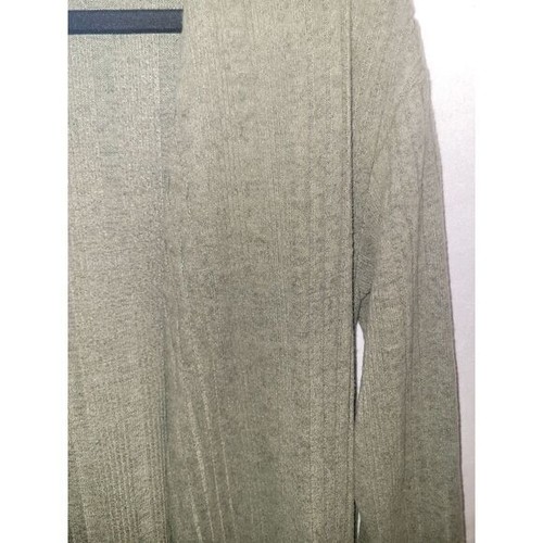 Shein Girls Size 11/12 Knee Length Green Cardigan CB6/70 - Picture 2 of 6
