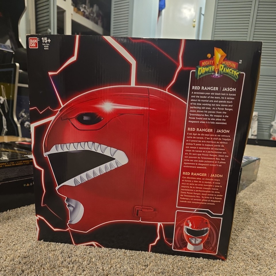 Casque Bandai Power Rangers Legacy – Red Ranger – SDCC 2016 – Occasion
