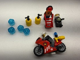 LEGO CITY: Fire Response Unit (60108) 100% Complete Retired