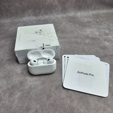 Apple AirPods Pro 2nd Gen USB-C Wireless Earbuds White Charging Case