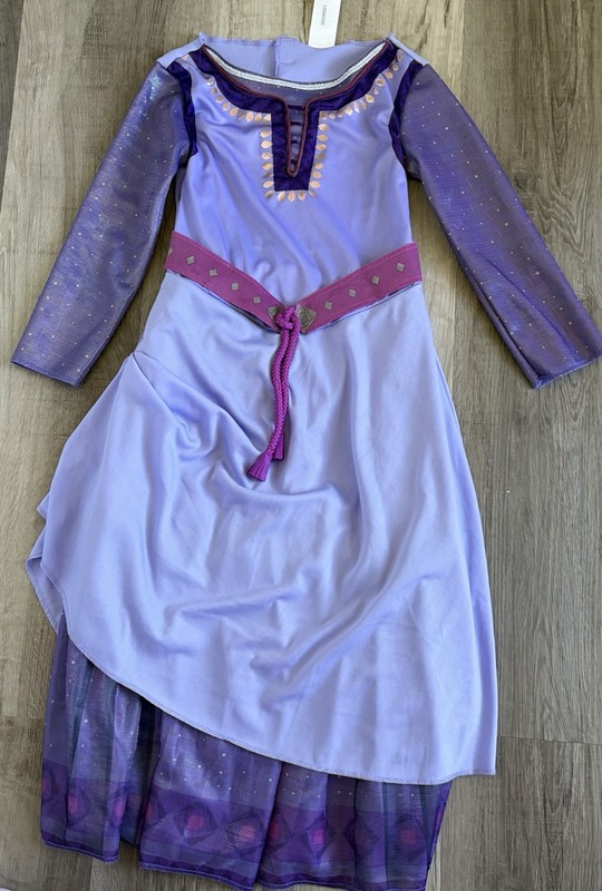 Girls Disney Wish Dress 4-6x Play Costume New without Tag