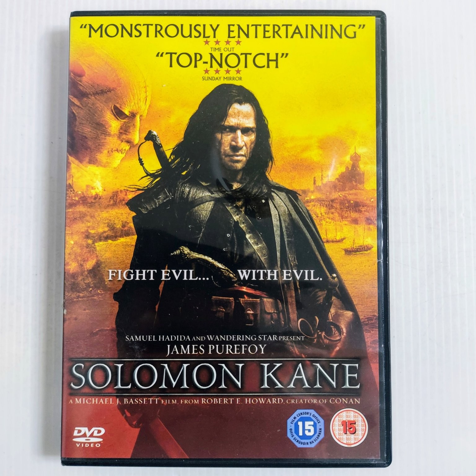 Solomon Kane DVD 2009 James Purefoy Michael J. Bassett Action Horror Fantasy