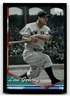 2024 Topps Archives #201 Lou Gehrig Black Foilboard