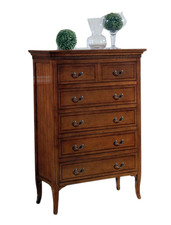 CASSETTIERA SETTIMINO IN LEGNO MASSELLO 6 CASSETTI VARIE FINITURE xCAMERA 896A