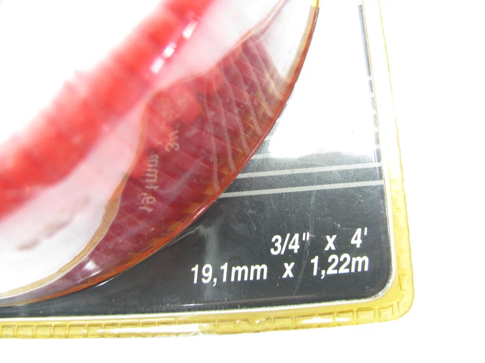 Spectre 29842 Convoluted Red Split Loom Tubing - 3/4" X 4' Long - Image 2 of 3