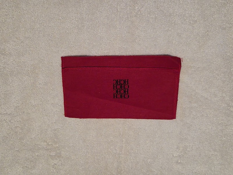 Carolina Herrera Dust Bag Cloth Wallet Protector