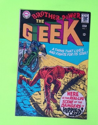 Brother Power The Geek #1 1968 DC Comics 1st App 5.0 Comic Book X51-17