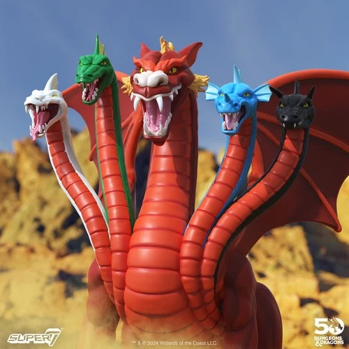 Super7 Dungeons & Dragons ULTIMATES! Tiamat Vinyl Action Figure New Sealed image 8