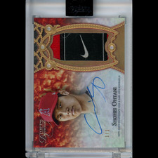 2022 Topps Dynasty Shohei Ohtani Patch Auto 1/1 Logo Patch DAP-SO1