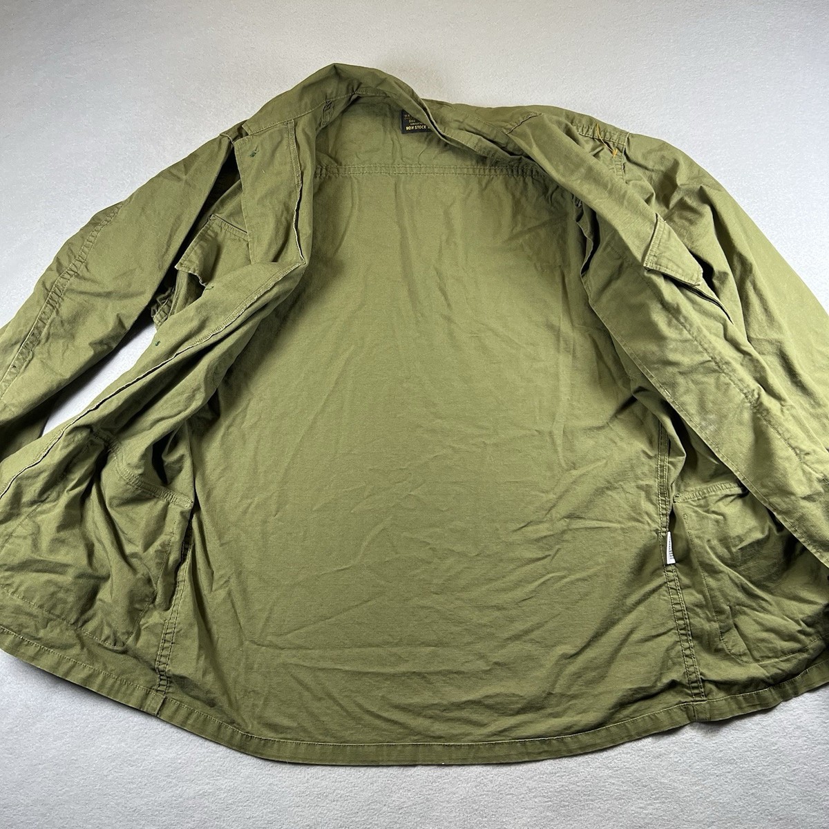 US Army Sizs M 5th Model Tropical Jungle Fatigue Jacket Non Stock