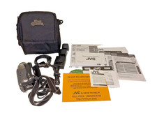 JVC Everio GZ-MG37U 30GB HDD Digital Camcorder TESTED  WORKS Charger  Battery