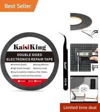 Versatile 2mm Double-Sided Repair Tape - 50M for Phones  Tablets, ESD Tweezers