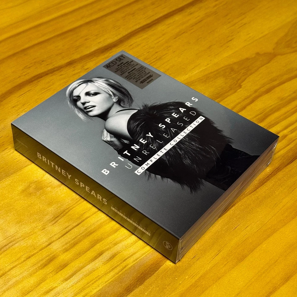 BRITNEY SPEARS｜UNRELEASED COMPLETE COLLECTION｜DELUXE EDITION｜4CD｜2017｜SEALED