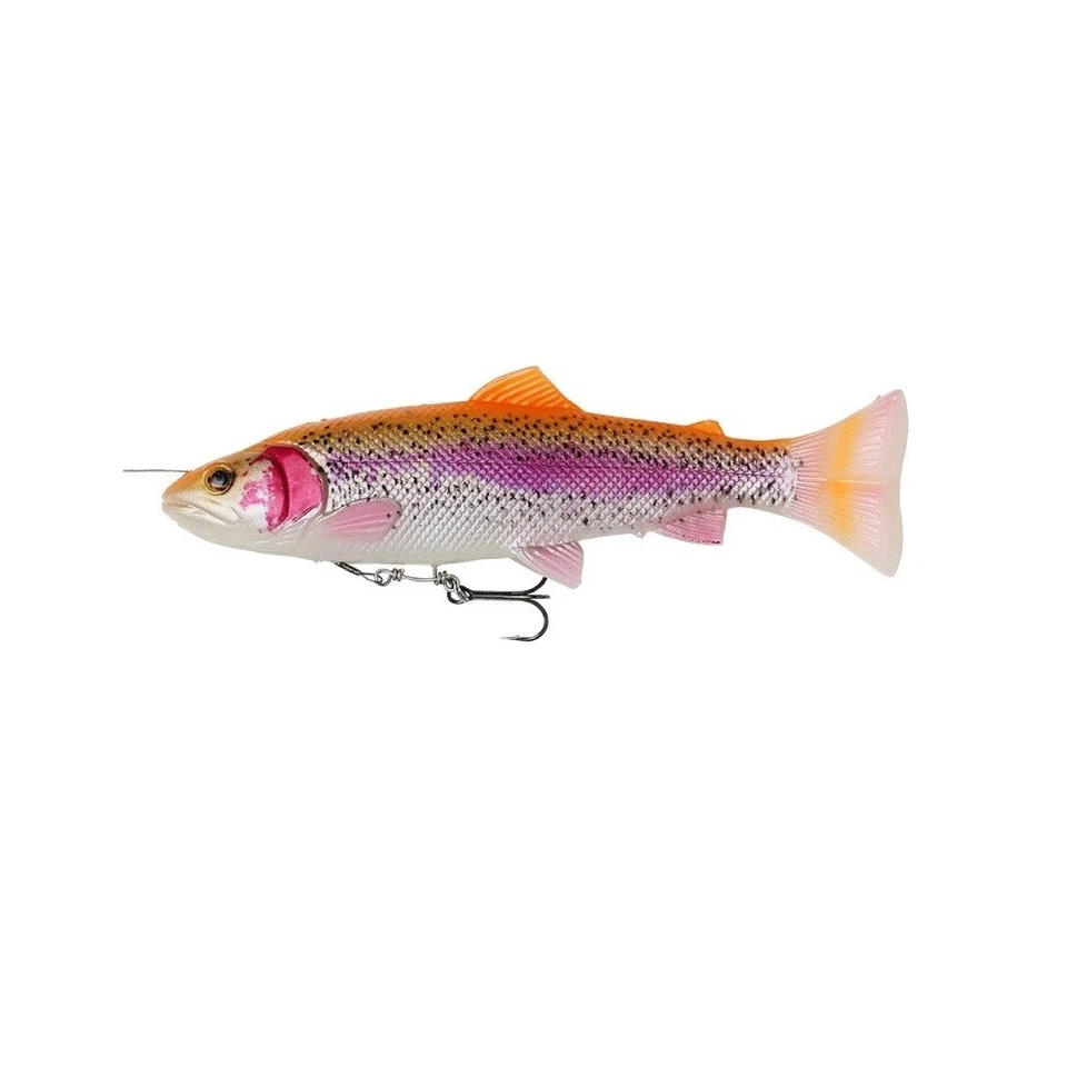 Savage Gear 4D Line Thru Pulse Tail Trout 16cm 51g Slow Sink Albino Trout Köder