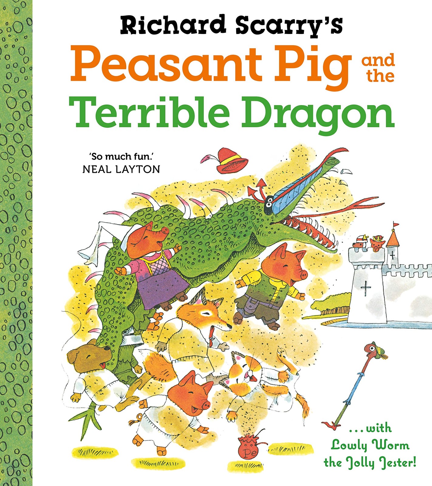 Richard Scarry's Peasant Pig and the Terrible Dragon by Richard Scarry NEW - Image 5