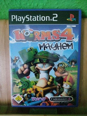 Sony PS2 Spielesammlung mit 2xDie Sims 2, Madagascar, Worms4,Ab Durch Die Hecke